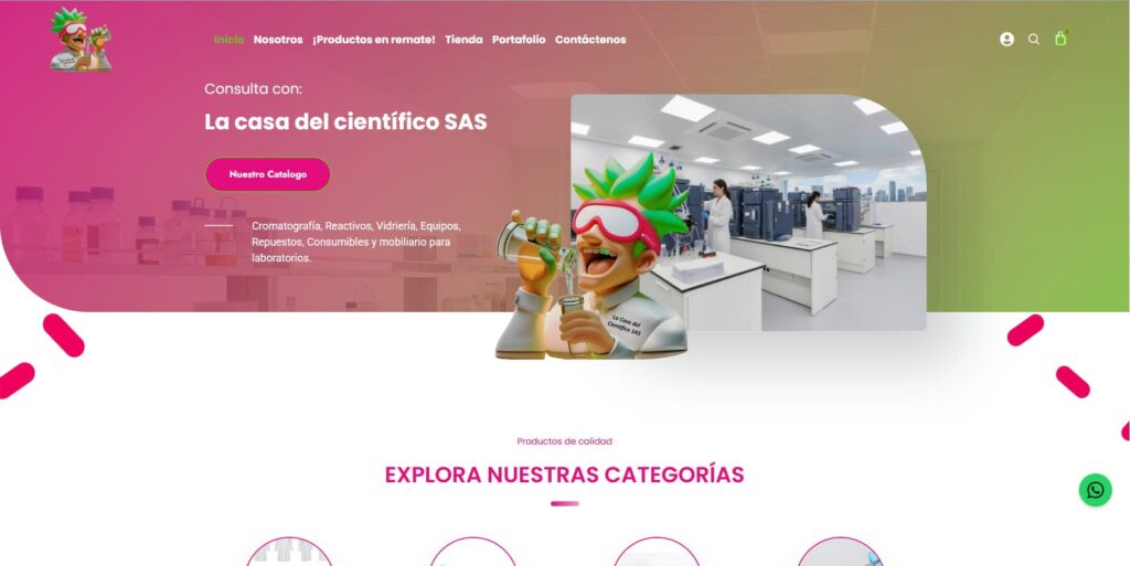 La casa del cientifico