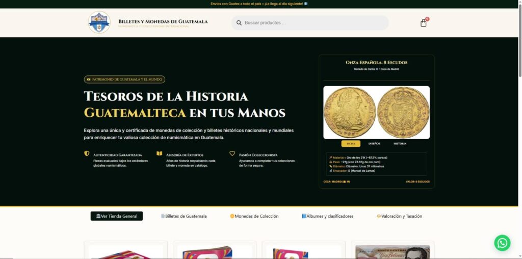 Billetes y monedas de guatemala